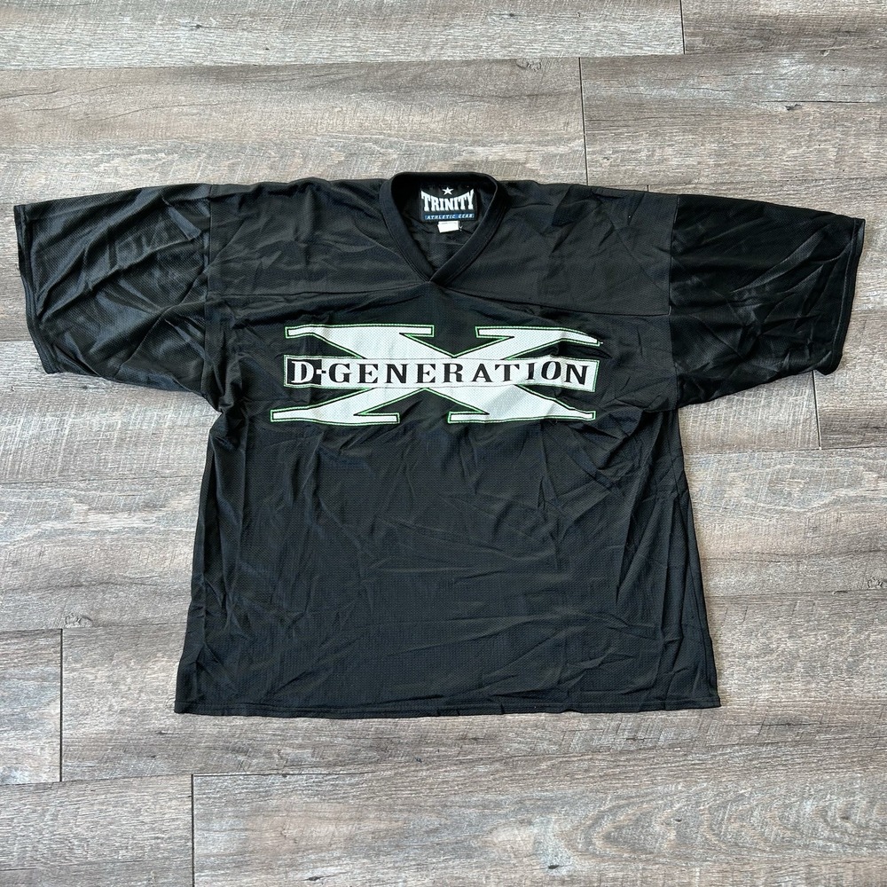 Vintage WWF D Generation X Mesh Jersey Group 69 Wrestling Shirt Size L
